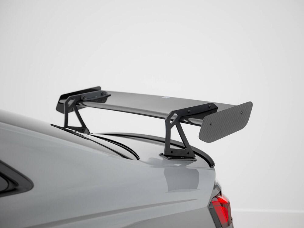 Carbon Spoiler With Upper Swan Mounting + LED Audi A5 / A5 S-Line / S5 / RS5 Coupe F5 / F5 Facelift