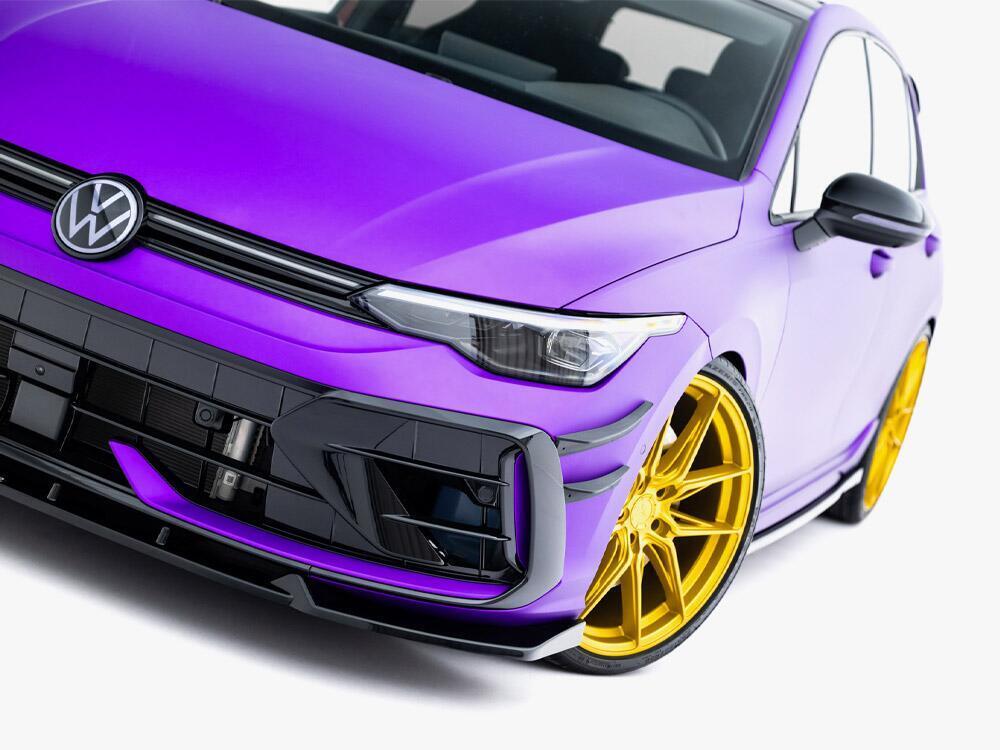 Front Splitter V.3 Volkswagen Golf R Mk8 Facelift