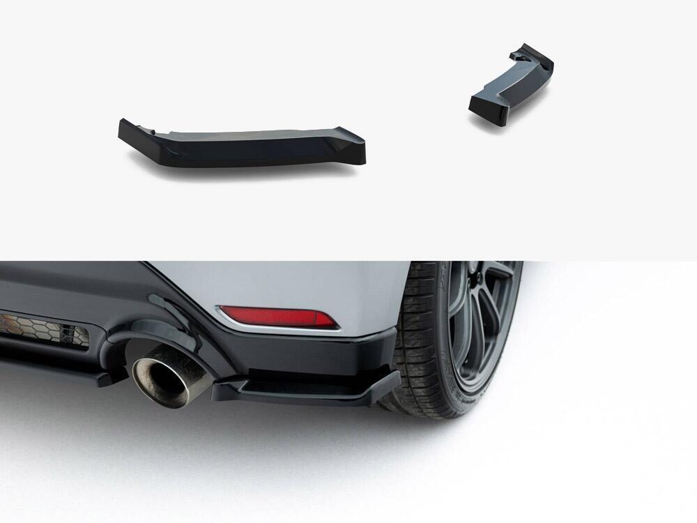 Rear Side Splitters Toyota GR Yaris Mk4 Facelift