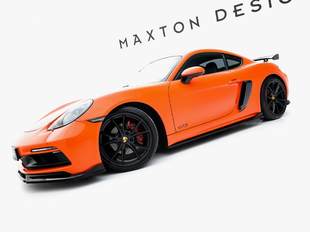 Side Skirts Diffusers V.2 Porsche 718 Cayman GTS 982c