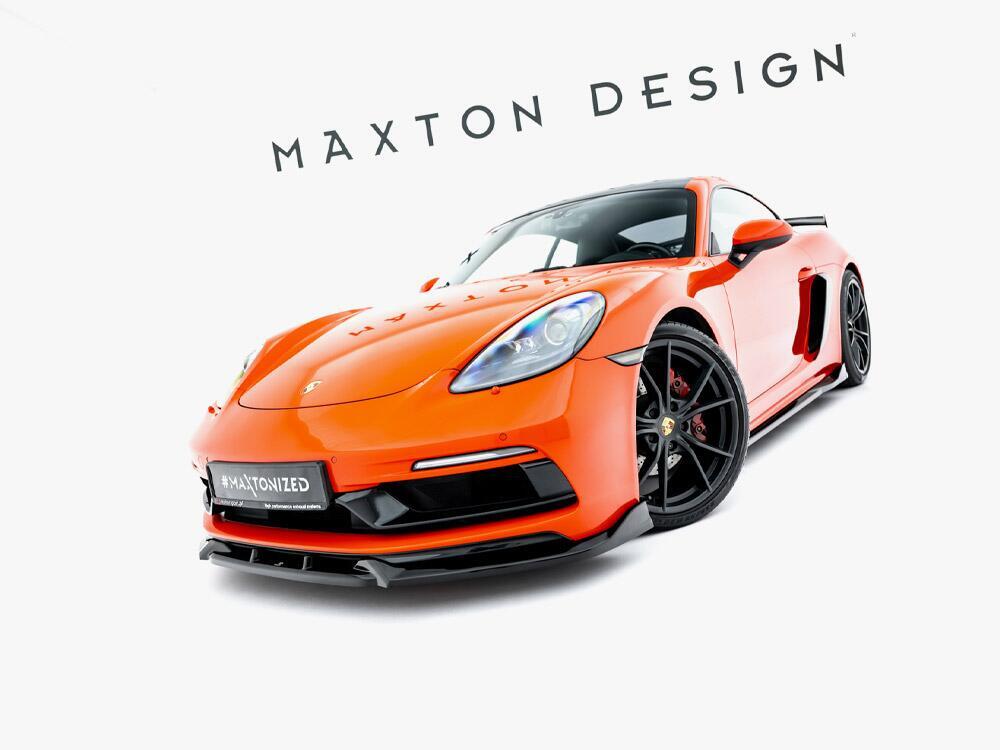 Front Splitter V.3 Porsche 718 Cayman GTS 982c