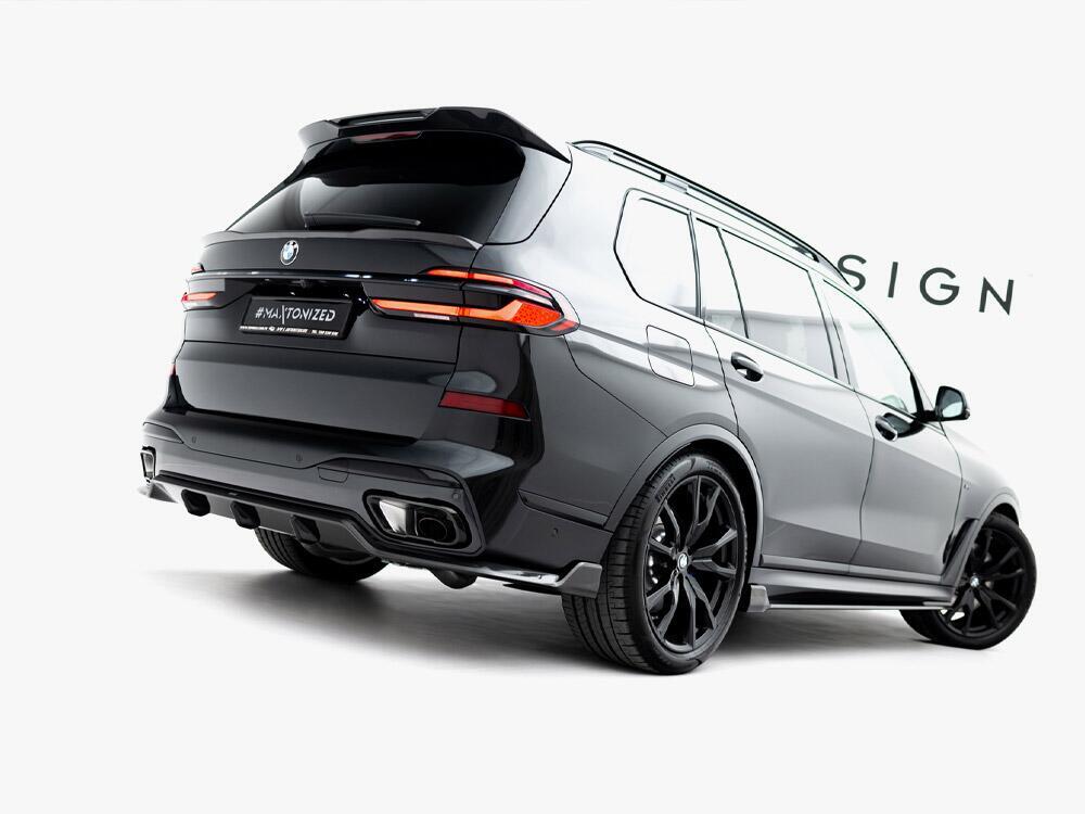 Prepreg Carbon Fiber Tailgate Spoiler (Lower) BMW X7 M-Pack G07 Facelift