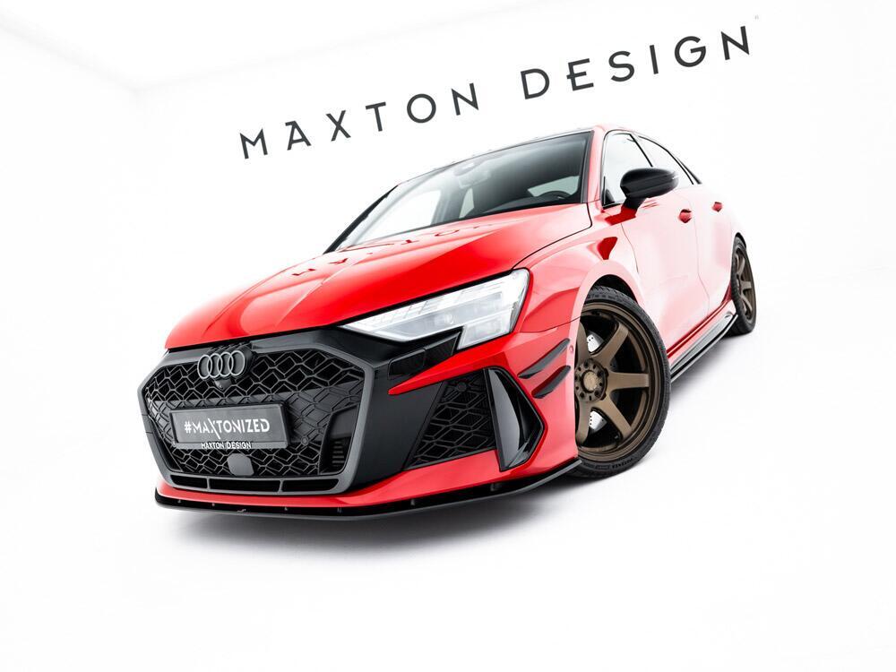 Street PRO Front Splitter Audi RS3 Sedan 8Y Facelift