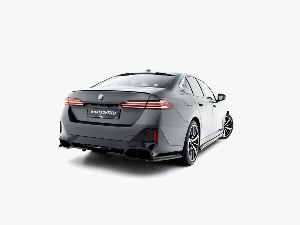 Rear Splitter (Vertical Bars) V.1 BMW 5 / i5 M-Pack Sedan / Touring G60 / G61