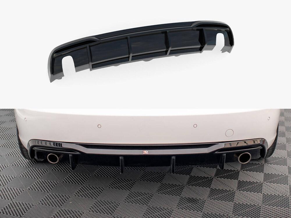 Rear Valance Audi A5 Sportback 8T Facelift (Version with single exhausts on both sides)