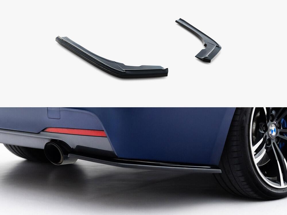 Rear Side Splitters BMW 3 M-Pack Sedan / Touring F30 / F30 Facelift / F31 / F31 / F31 Facelift