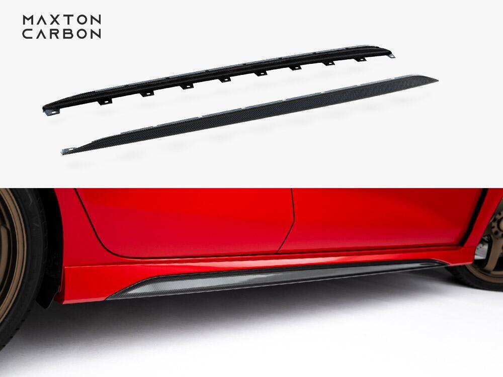 Prepreg Carbon Fiber Side Skirts V.2 Audi RS3 Sedan 8Y Facelift