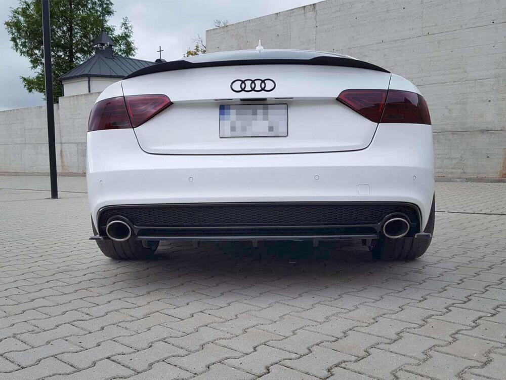 Rear Splitter (Vertical Bars) Audi A5 S-Line 8T Facelift