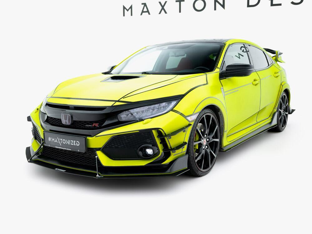 Front Racing Splitter V.1 Honda Civic Type-R Mk10 / Mk10 Facelift
