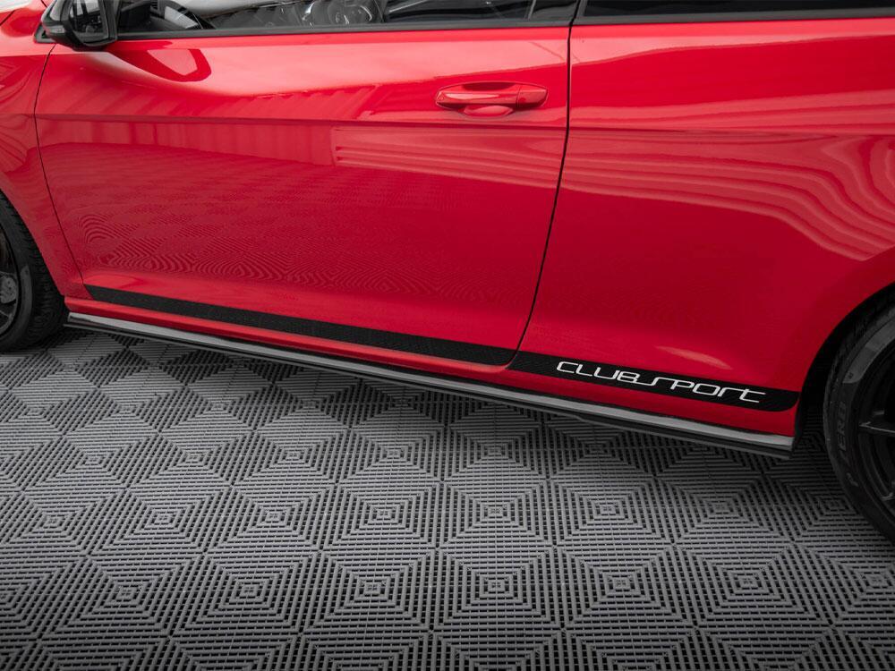 Racing Side Skirts Diffusers VW Golf GTI Mk7 Clubsport