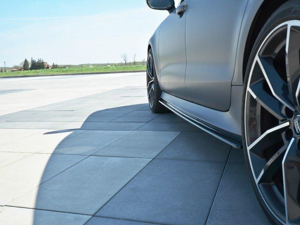 Side Skirts Diffusers V.1 Audi RS7 C7