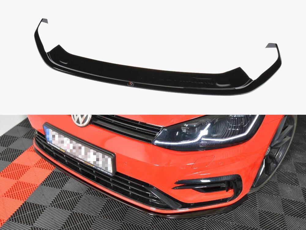 Front Splitter V.7 Volkswagen Golf R / R-Line Mk7 Facelift