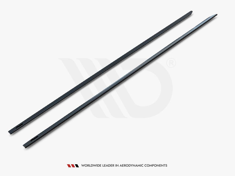 Side Skirts Diffusers V.2 Volkswagen Golf R / R-Line Mk7 Facelift
