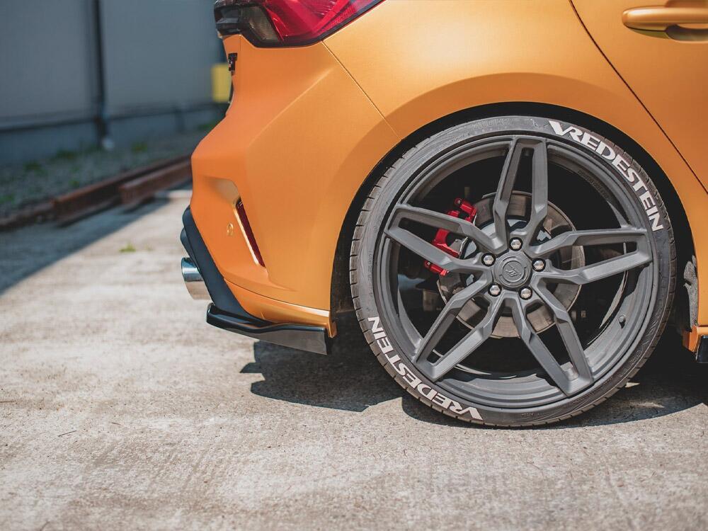 Rear Side Splitters V.3 (For rear valance v.2) Ford Focus Hatchback ST Mk4