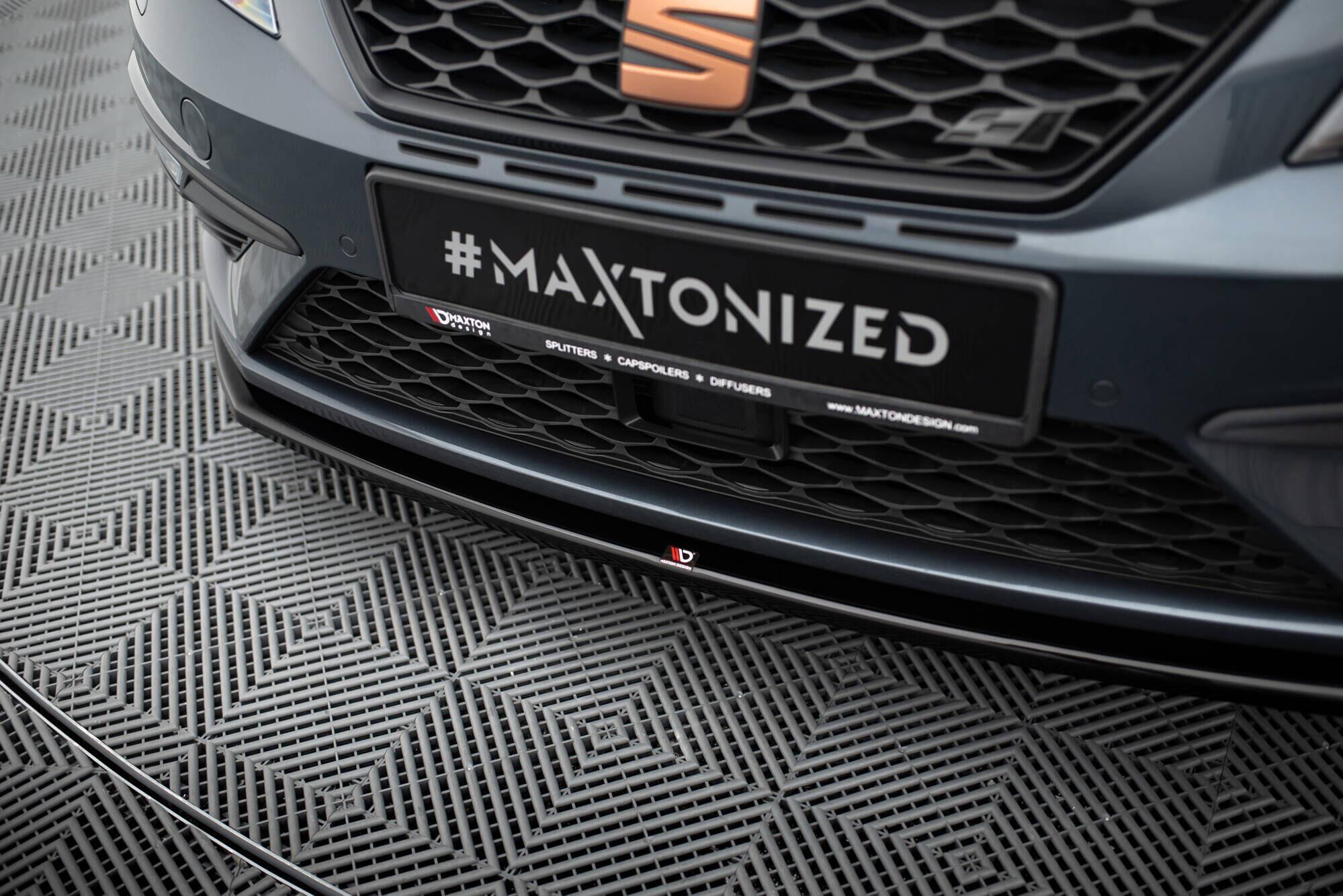 Front Splitter V.5 Seat Leon Cupra / FR Mk3 FL