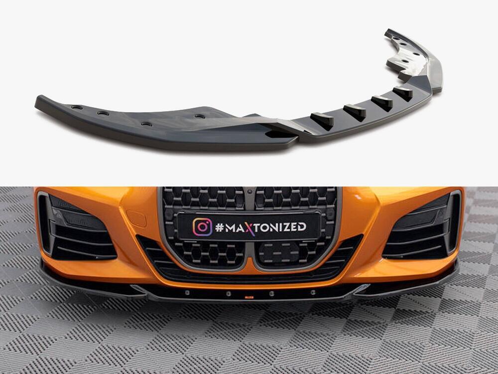 Front Splitter V.4 BMW 4 M-Pack / M440i G22 / G23 / G22 Facelift / G23 Facelift