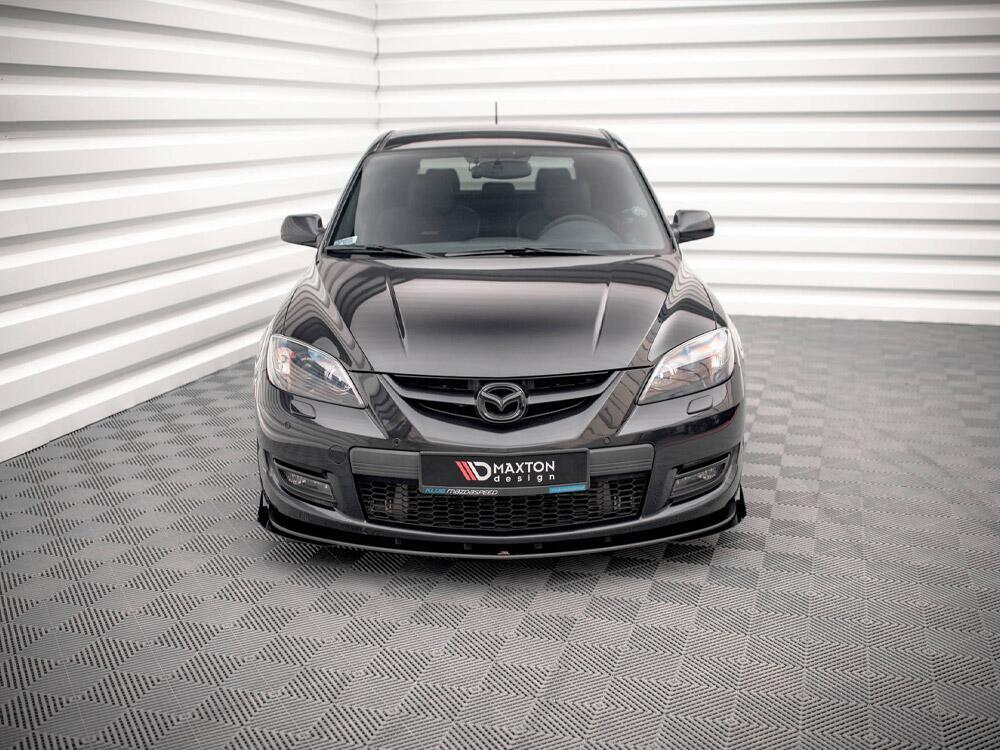 Street PRO Front Splitter V.1 + Flaps Mazda 3 MPS Mk1