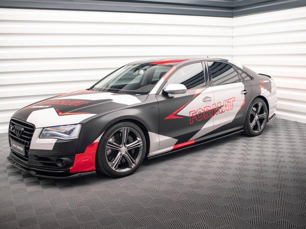 Side Skirts Diffusers V.1 Audi S8 D4