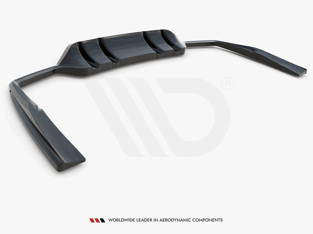 Rear Splitter (Vertical Bars) Mercedes-AMG C43 Coupe C205 Facelift