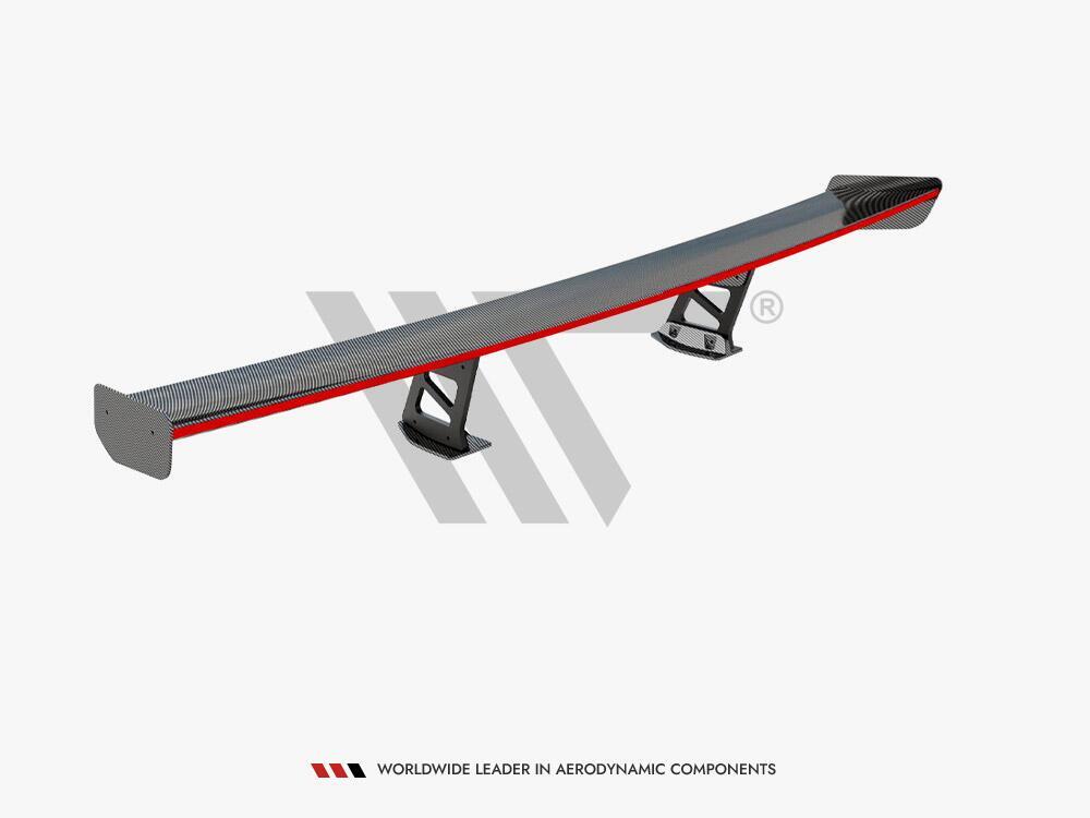 Carbon Spoiler With Internal Brackets Uprights + LED BMW M3 G80 / M340i G20 / 3 M-Pack G20 / 3 Standard G20