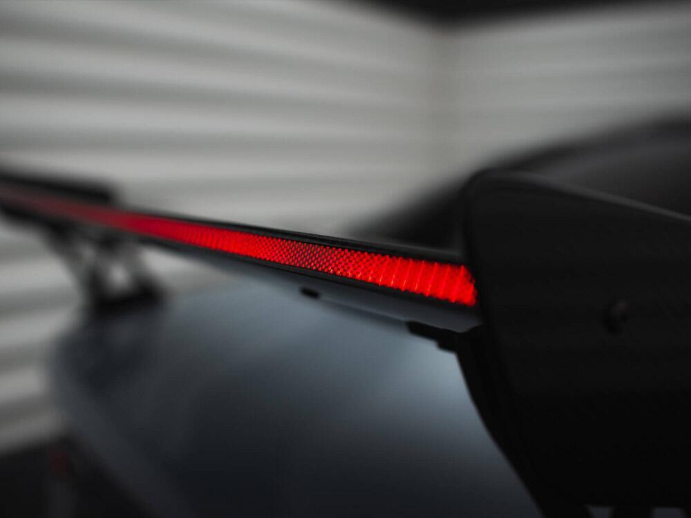 Carbon Spoiler With External Brackets Uprights + LED BMW M3 G80 / M340i G20 / 3 M-Pack G20 / 3 Standard G20