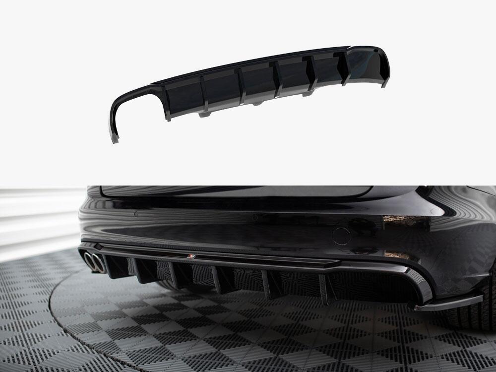 Rear Valance Audi A6 Avant C7 (Single side dual exhaust version)