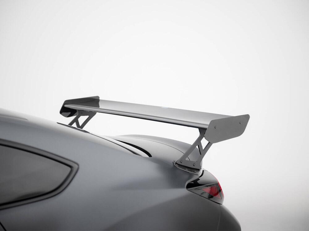 Carbon Spoiler With External Brackets Uprights + LED Toyota GR86