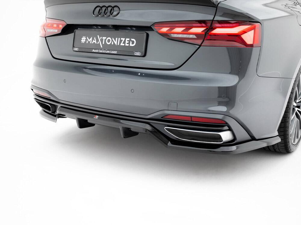 Rear Splitter (Vertical Bars) Audi A5 F5 Facelift