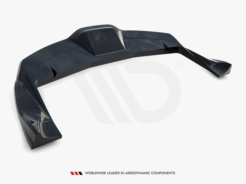 Rear Splitter (Vertical Bars) V.2 Tesla Model X Mk1 Facelift