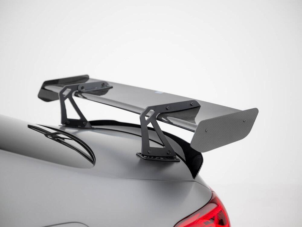 Carbon Spoiler With Upper Swan Mounting + LED Mercedes-Benz CLA Coupe C118 / C118 Facelift