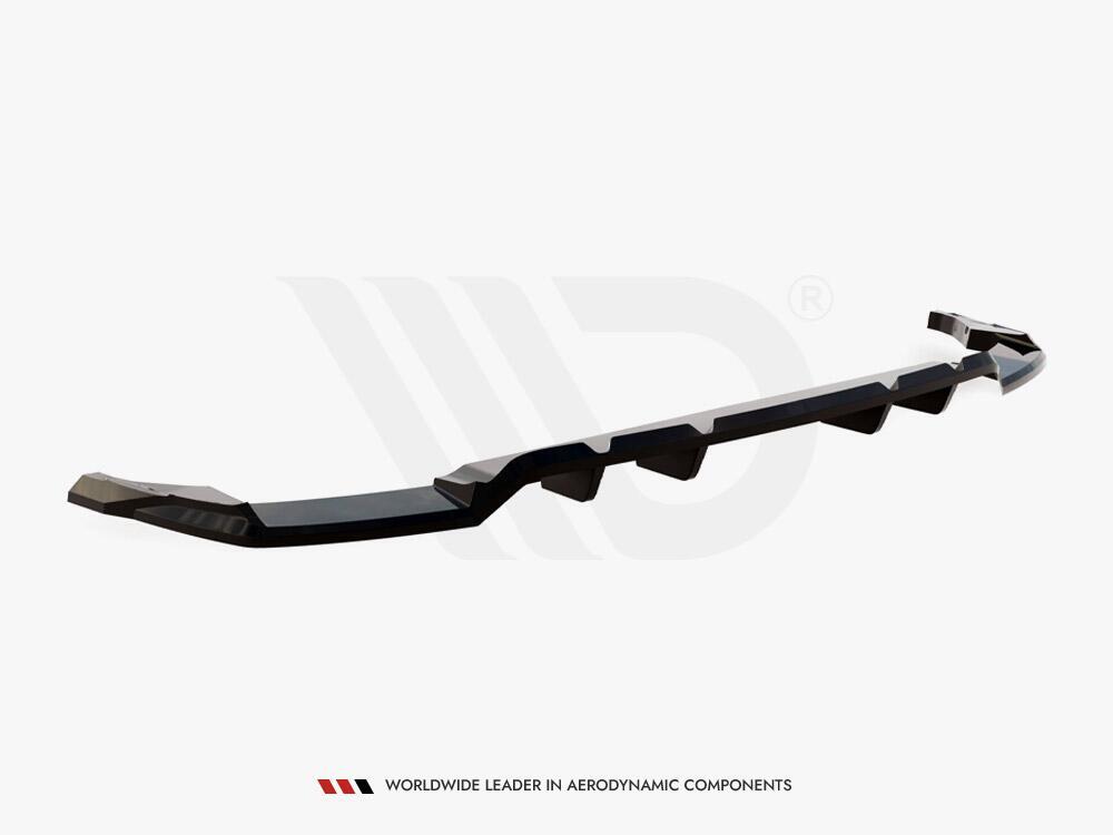 Rear Splitter (Vertical Bars) V.2 Audi SQ8 / Q8 S-Line Mk1 Facelift
