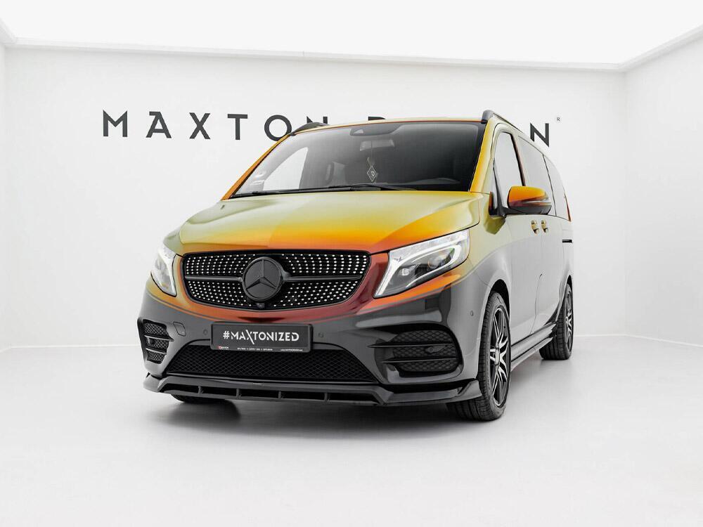Front Splitter V.6 Mercedes-Benz V-Class AMG-Line W447 Facelift