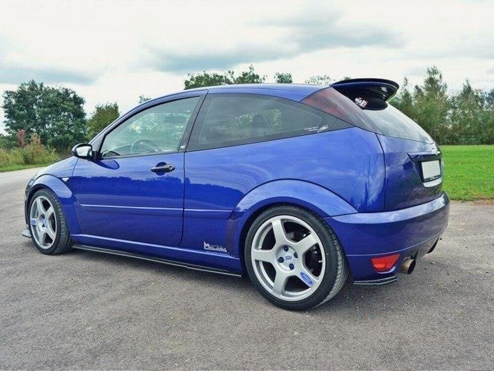 Side Skirts Diffusers Ford Focus MK RS - Textured
