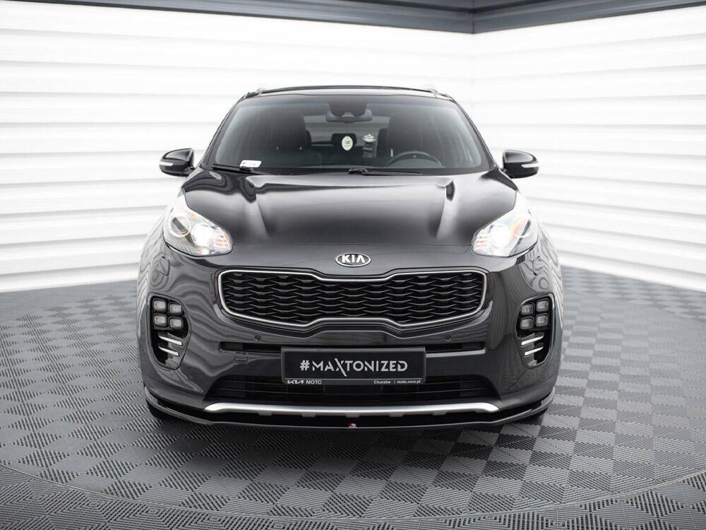 Front Splitter KIA Sportage Mk4 GT-Line - Carbon Look