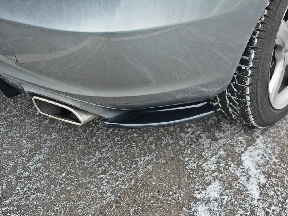 Rear Side Splitters V.1 Mercedes-benz SLK R172 Standard (2011-2015) - Carbon Look
