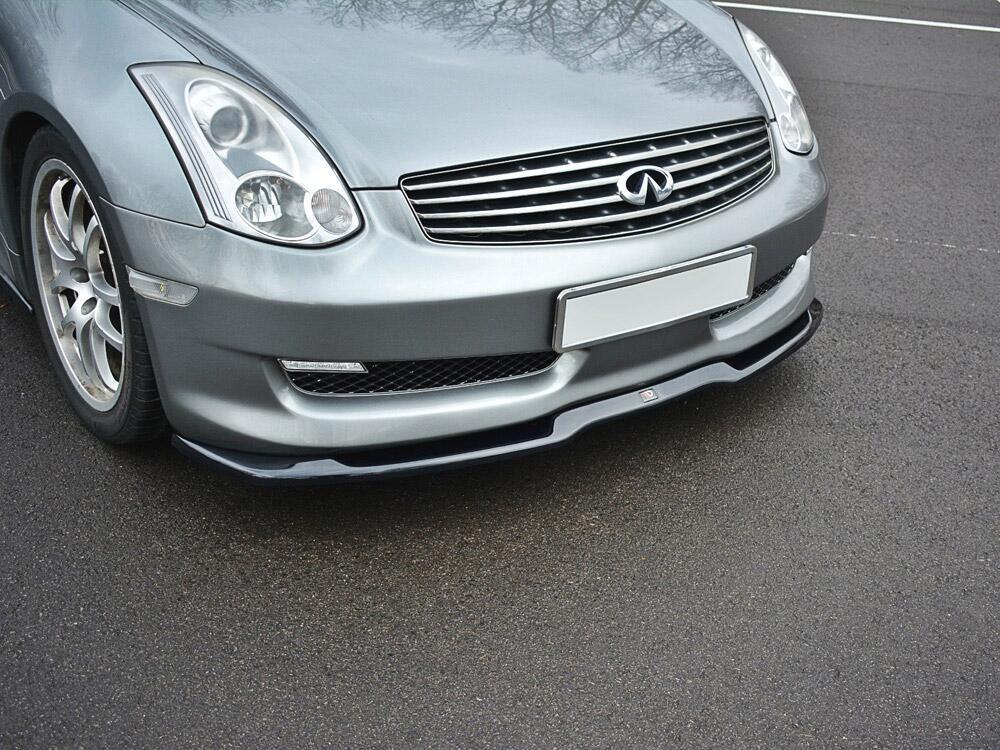 Front Splitter V.1 Infiniti G35 Coupe (2003-2007) - Carbon Look