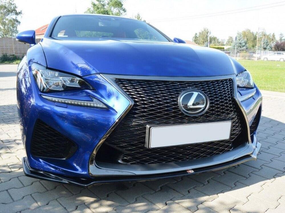 Front Splitter V.1 Lexus RC F (2014-2019) - Carbon Look
