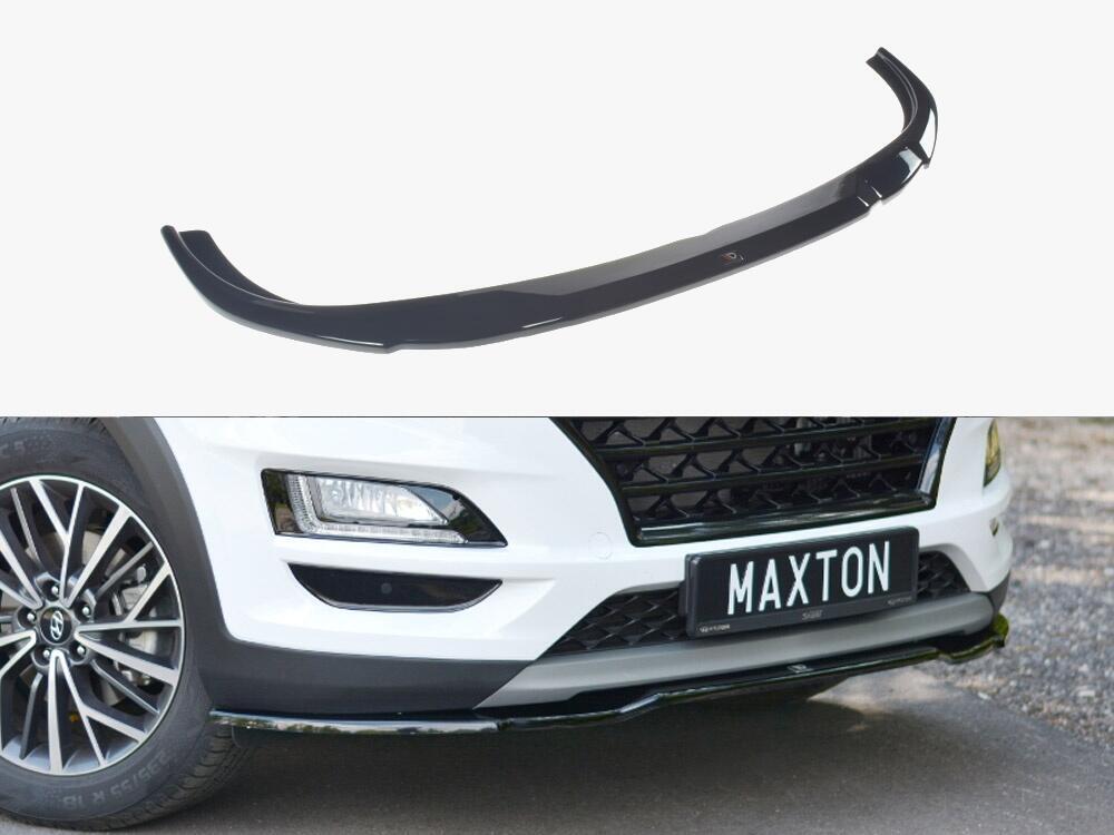 Front Splitter V.2 Hyundai Tucson MK3 Facelift (2018-UP) - Carbon Look
