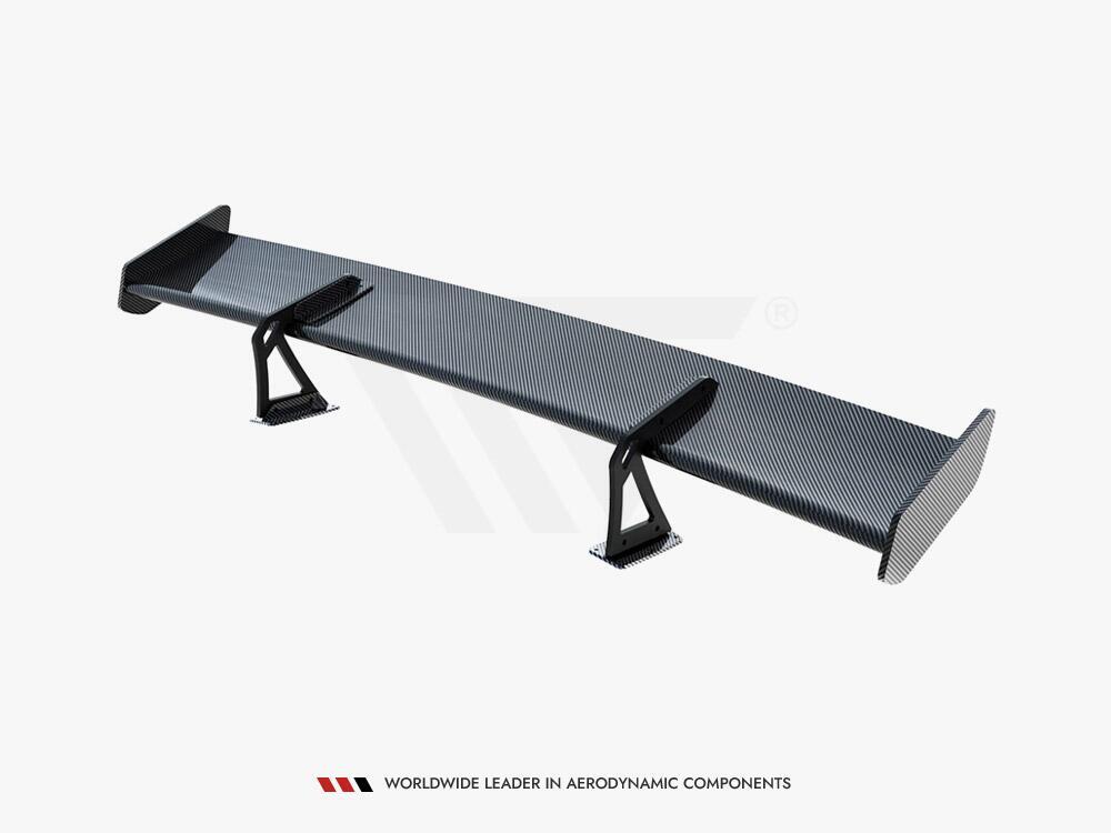 Carbon Spoiler With Upper Swan Mounting + LED Honda Civic SI Mk10