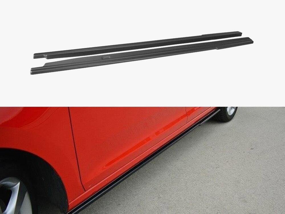 Side Skirts Diffusers Skoda Rapid - Textured