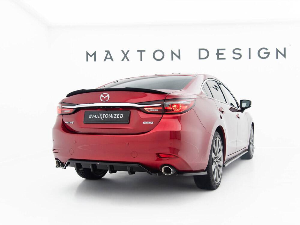 Rear Splitter (Vertical Bars) Mazda 6 Mk3 Facelift