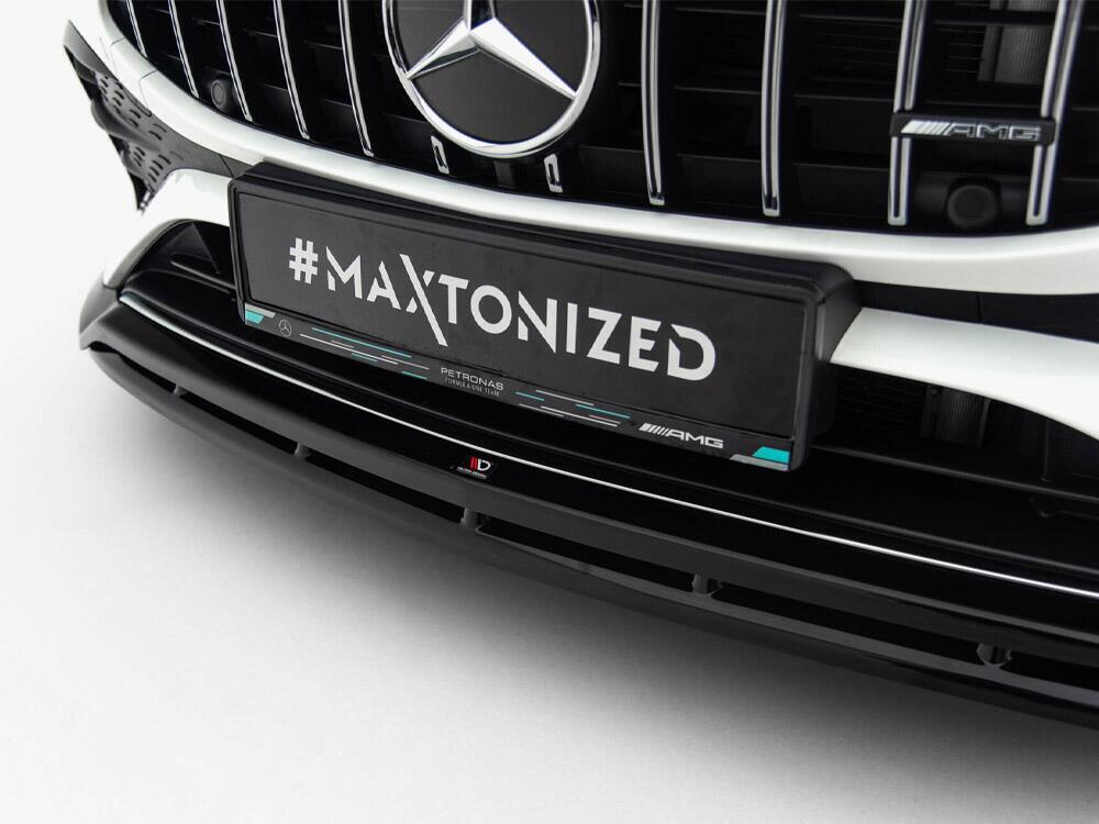 Front Splitter Mercedes-AMG CLA 35 Coupe / Shooting Brake C118 Facelift / X118 Facelift