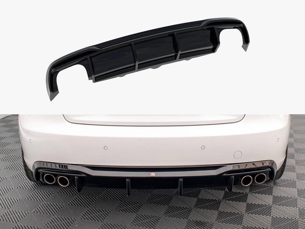 Rear Valance Audi A5 8T Facelift (Version with dual exhausts on both sides)
