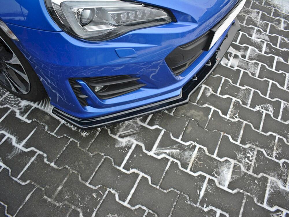 Front Splitter V.1 Subaru BRZ Mk1 Facelift - Textured