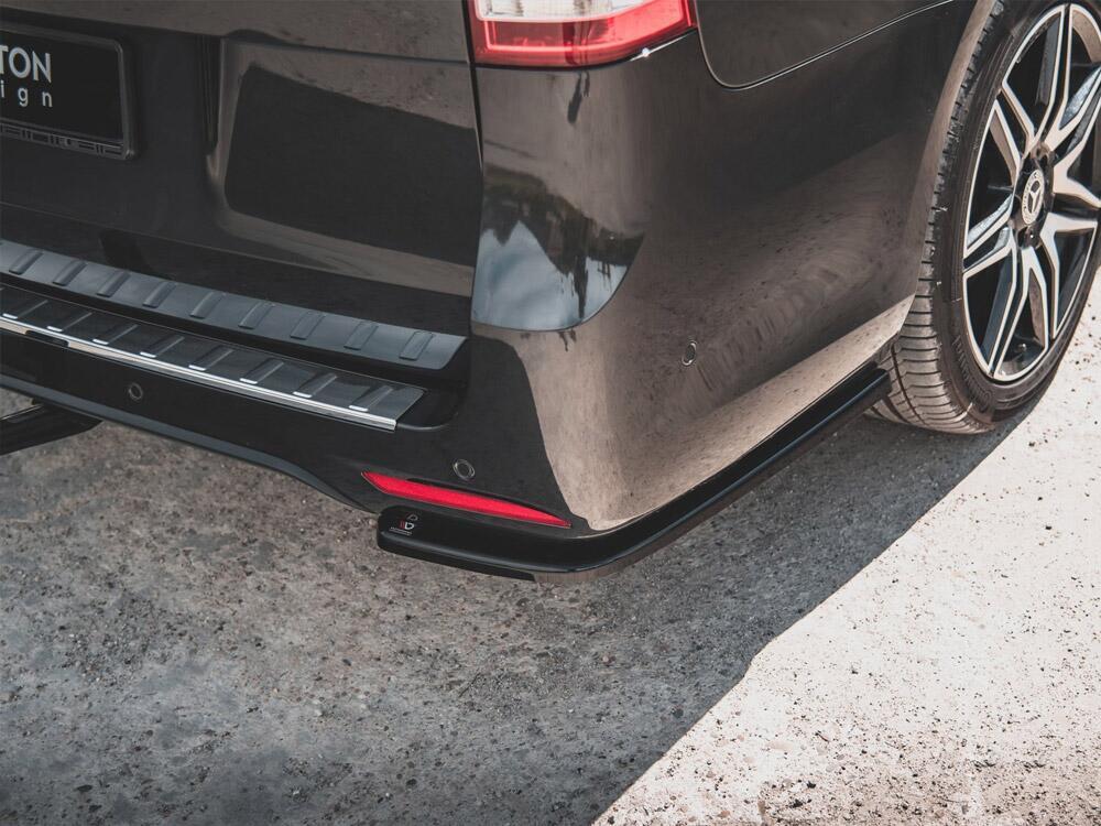 Rear Side Splitters V.1 Mercedes-Benz V-Class AMG-Line W447 Facelift - Carbon Look