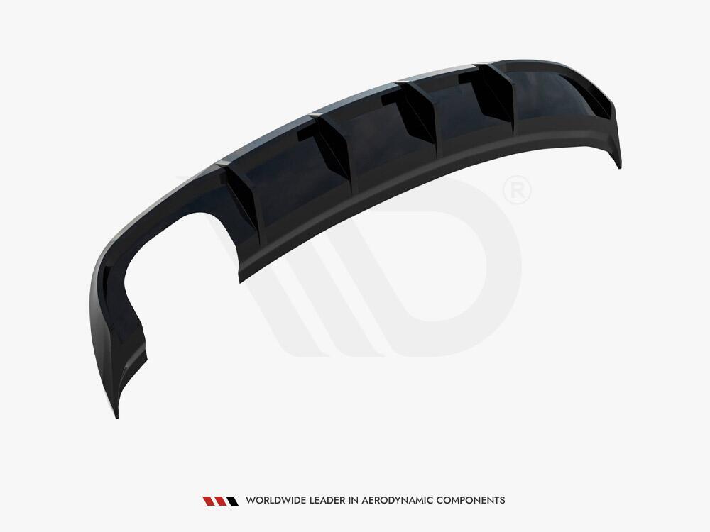 Rear Valance Audi A3 Sedan 8V Facelift (Version with dual exhaust tips on one side)