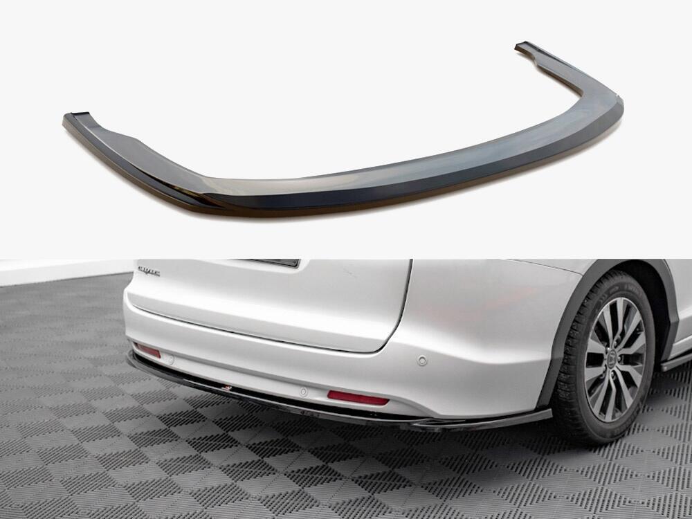 Central Rear Splitter Honda Civic Tourer MK9 - Textured
