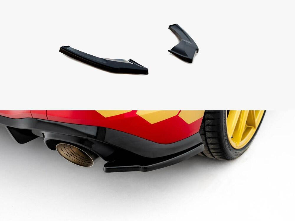 Rear Side Splitters V.2 Volkswagen Golf GTI Clubsport Mk8 Facelift