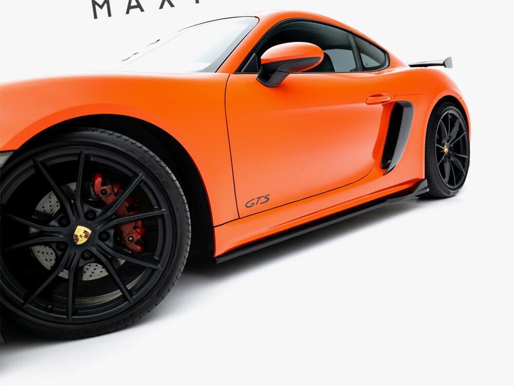 Side Skirts Diffusers V.2 Porsche 718 Cayman GTS 982c