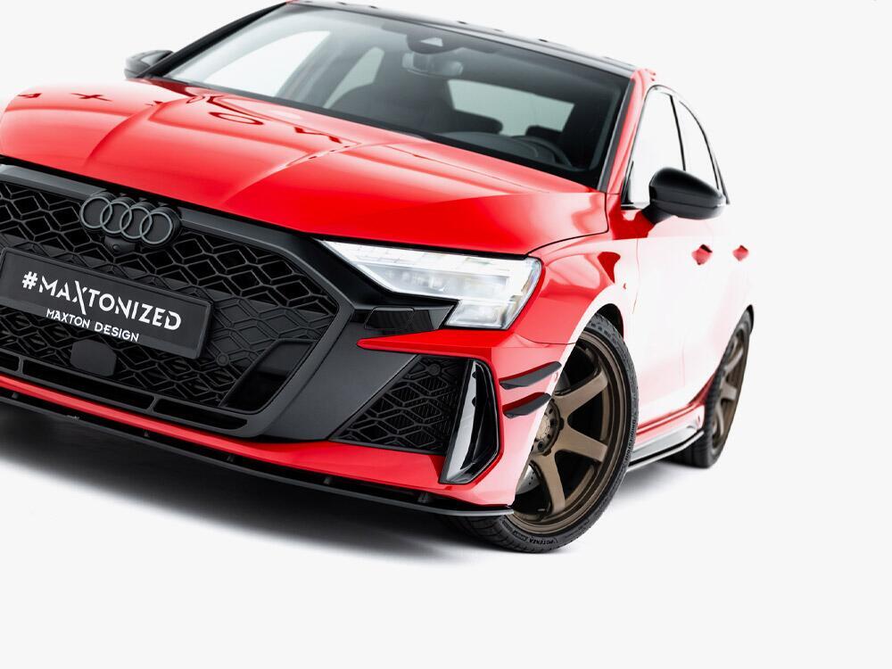 Street PRO Front Splitter Audi RS3 Sedan 8Y Facelift